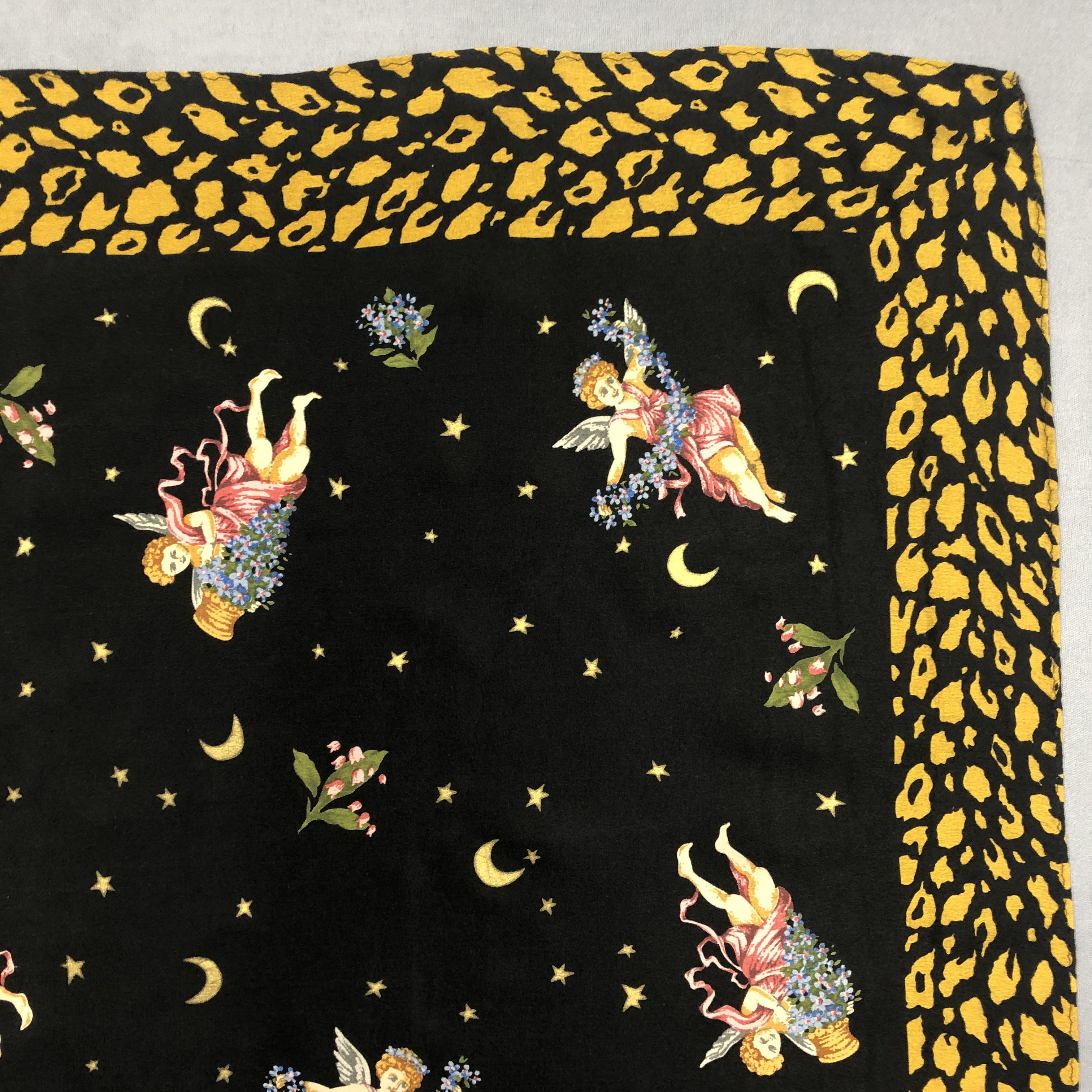 Other Vintage Lolita SILK Scarf Twill Stole Wraps Scarves Size ONE SIZE - 12 Thumbnail