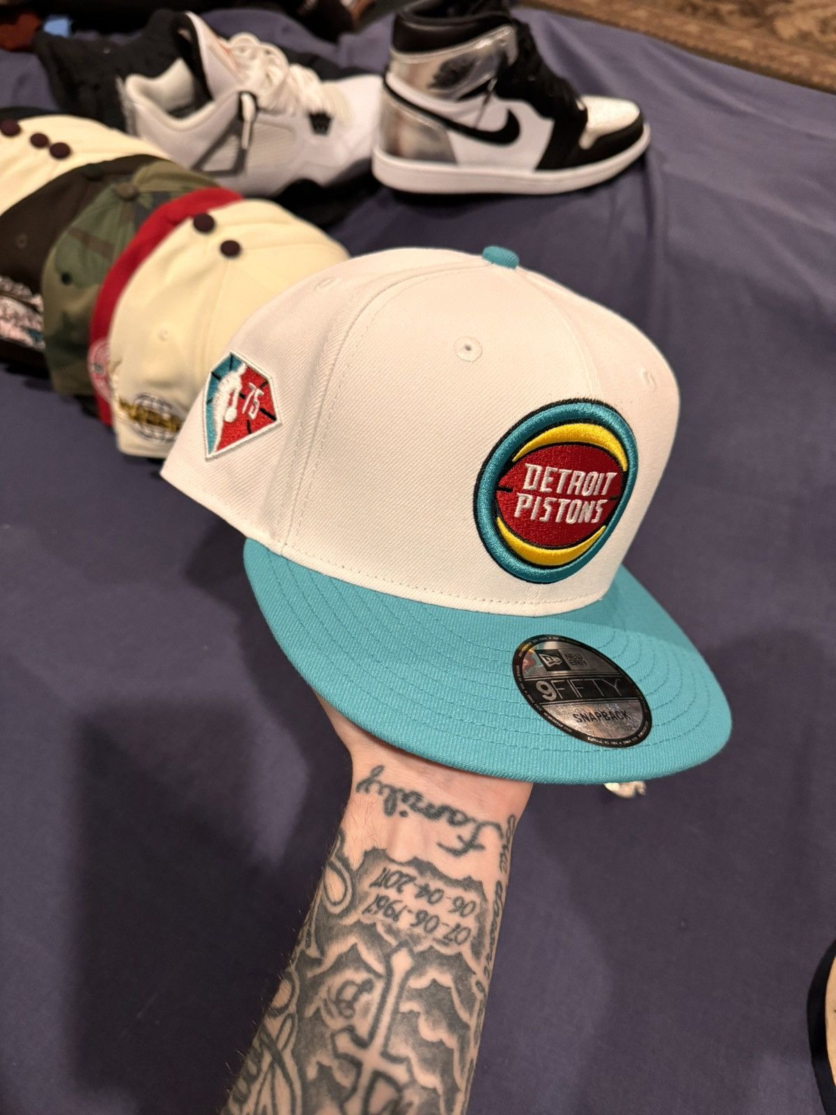 New era 9fift Detroit Pistons snapback