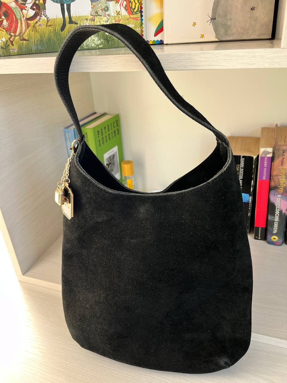 Vintage 100% nubuck vintage hobo-bag Size ONE SIZE - 2 Thumbnail