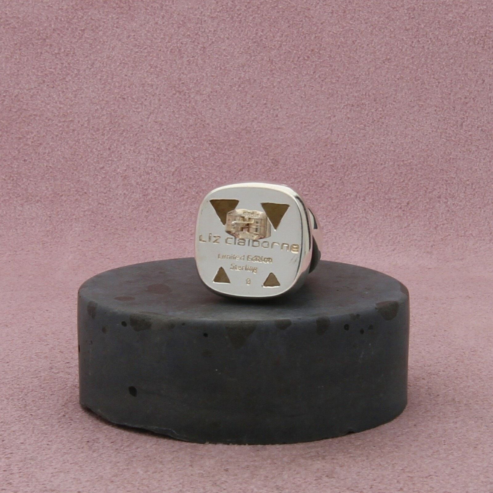Sterling Silver liz claiborne sterling silver domed square post earrings Size ONE SIZE - 3 Thumbnail