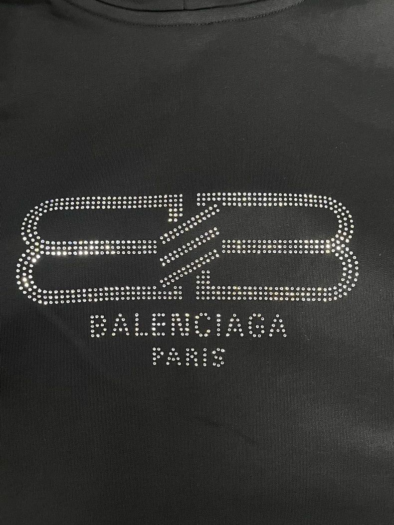Balenciaga Balenciaga Solid Logo print hooded sweatshirt Size US XL / EU 56 / 4 - 3 Thumbnail