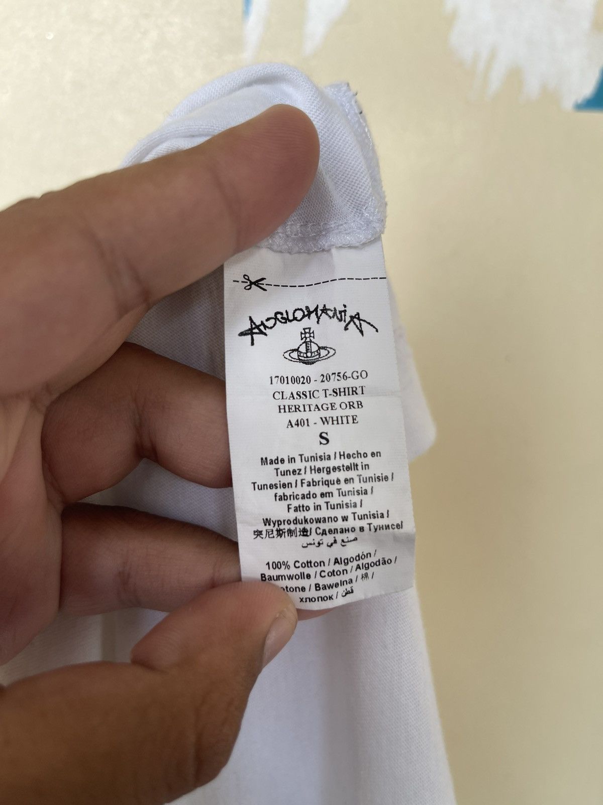 Vivienne Westwood Vivienne Westwood Anglomania Orb Multi Logo White T Shirt Size US S / EU 44-46 / 1 - 6 Thumbnail