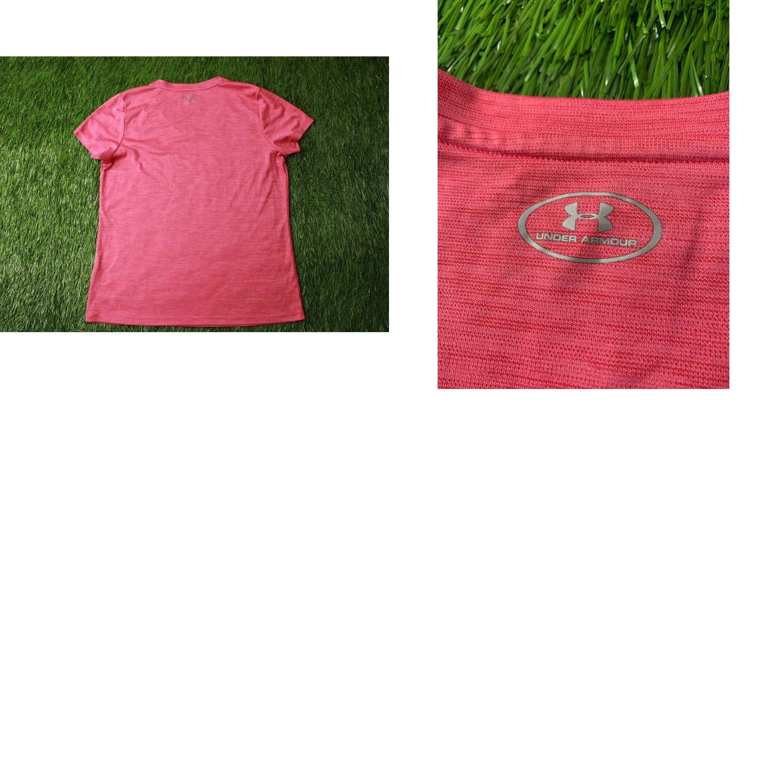 Under Armour Under Armour HEATGEAR WOMEN Shirt L Pink Compression Training T-Shirt Jersey Regular Size L Womens Active Sports Shirt Size L / US 10 / IT 46 - 8 Thumbnail
