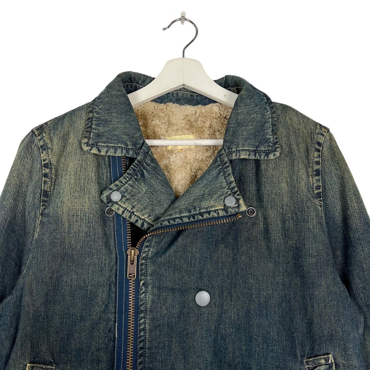 Johnbull 🔥 JOHN BULL DYED BROKEN DENIM JACKET Size US M / EU 48-50 / 2 - 3 Thumbnail