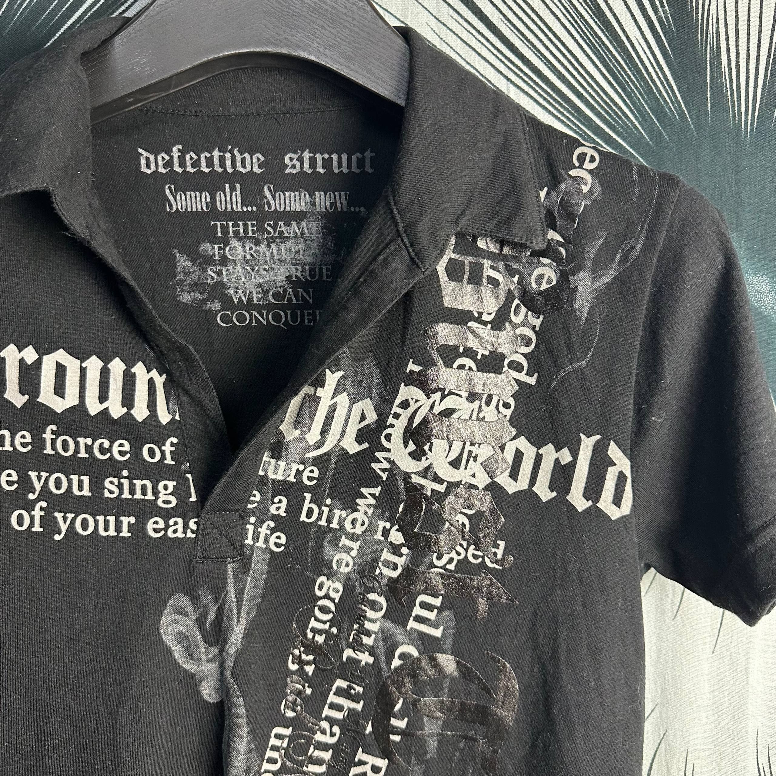If Six Was Nine Y2K Defective Struct Emo Poem T-Shirt Size US M / EU 48-50 / 2 - 4 Thumbnail