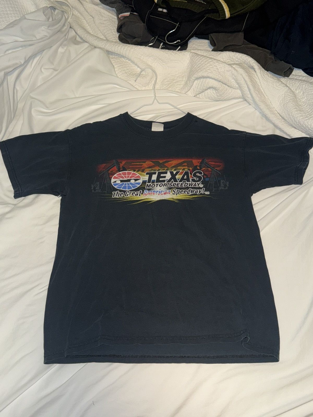 Other Vintage Texas Motor Speedway “Black Gold” Racing T-Shirt Size US M / EU 48-50 / 2 - 1 Thumbnail