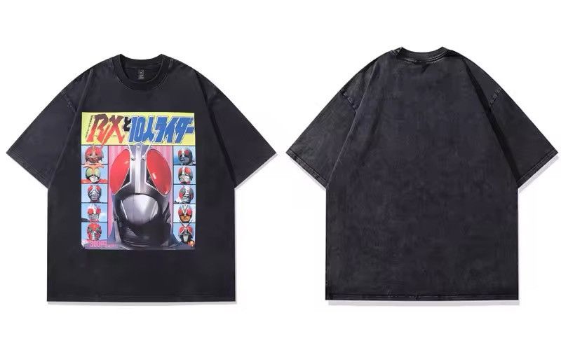 Other Washed Retro Vintage 90’s Style Cartoon Anime T Shirt Size US L / EU 52-54 / 3 - 8 Thumbnail