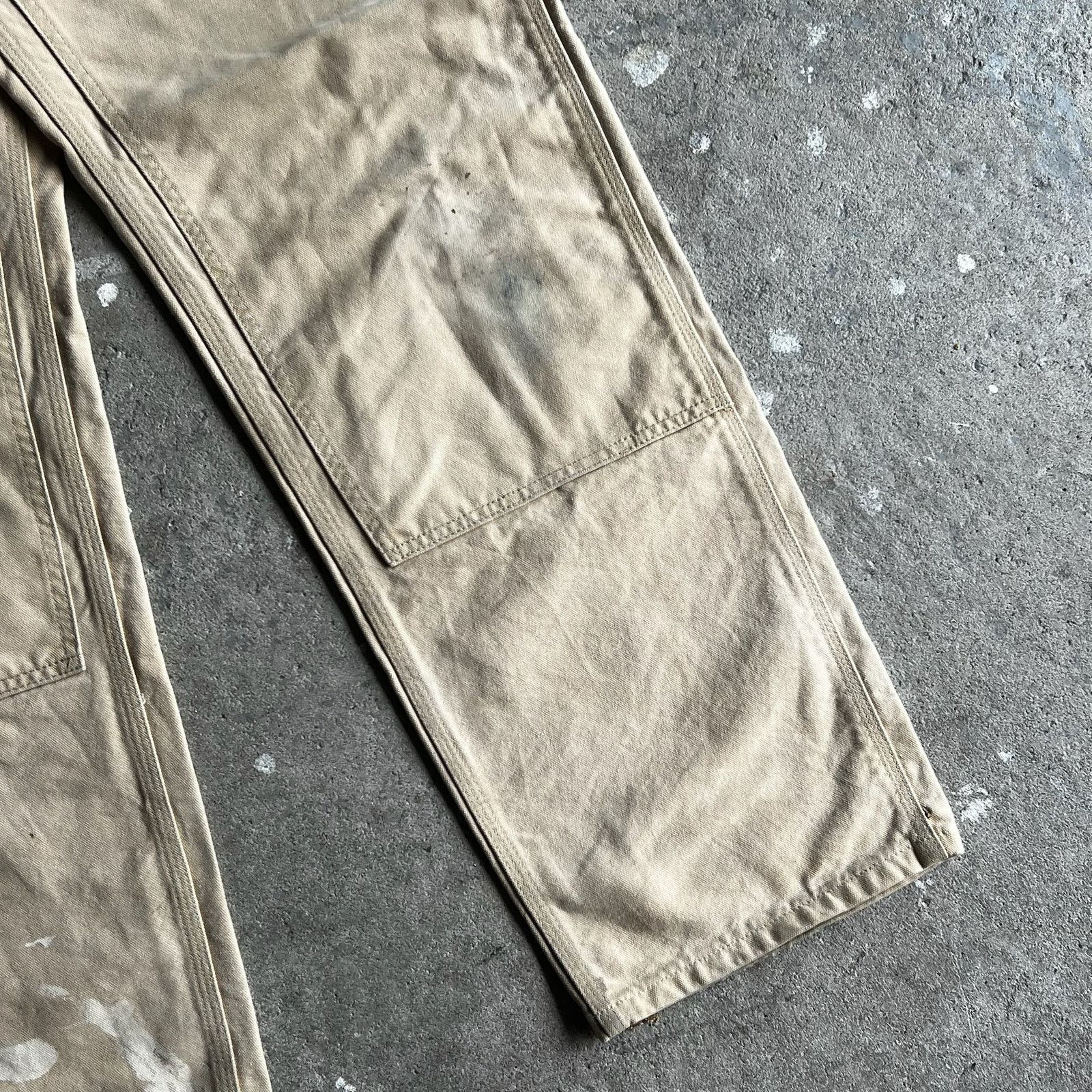 Carhartt × Vintage Carhartt brown double knee work wear carpenter pants Size US 35 - 8 Thumbnail