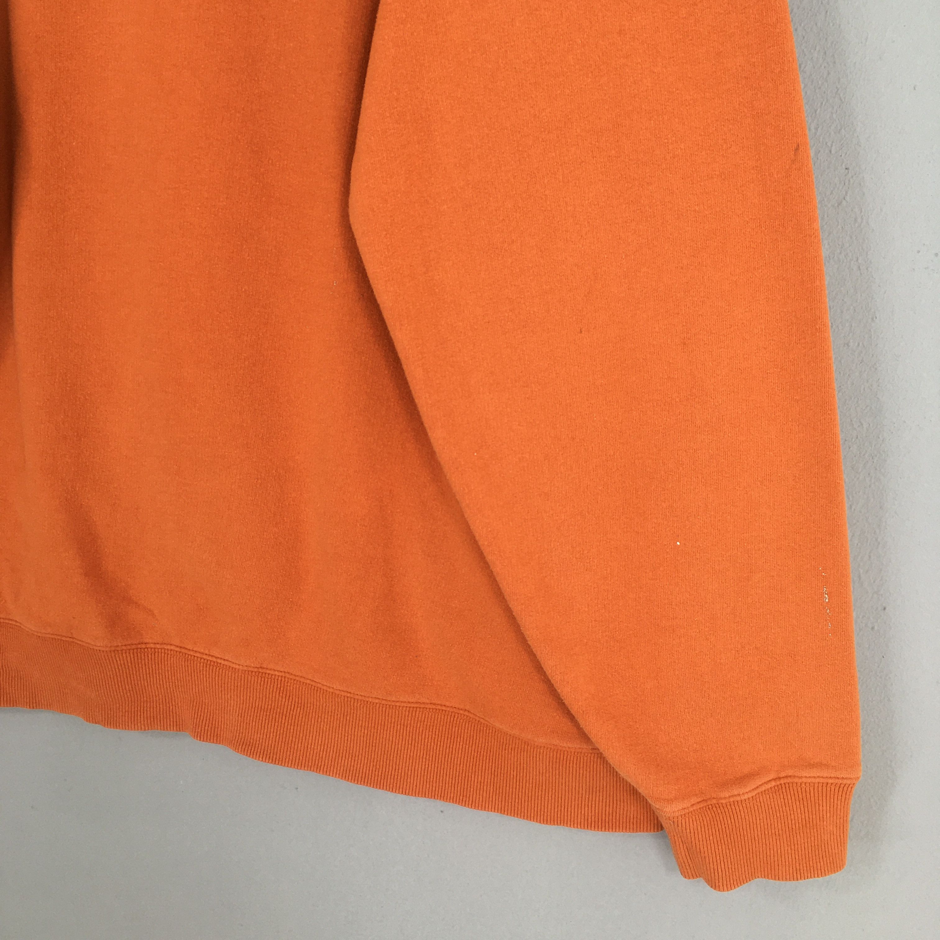 Timberland Vintage 90s Timberland Weathergear Orange Sweatshirt XLarge Size US XL / EU 56 / 4 - 7 Thumbnail