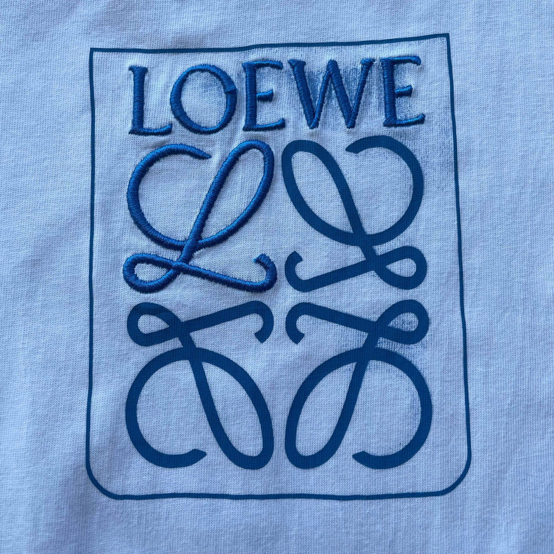 Loewe LOEWE Anagram Embroidered Logo Fake Pkt Wht SS T XS Size US XS / EU 42 / 0 - 4 Thumbnail