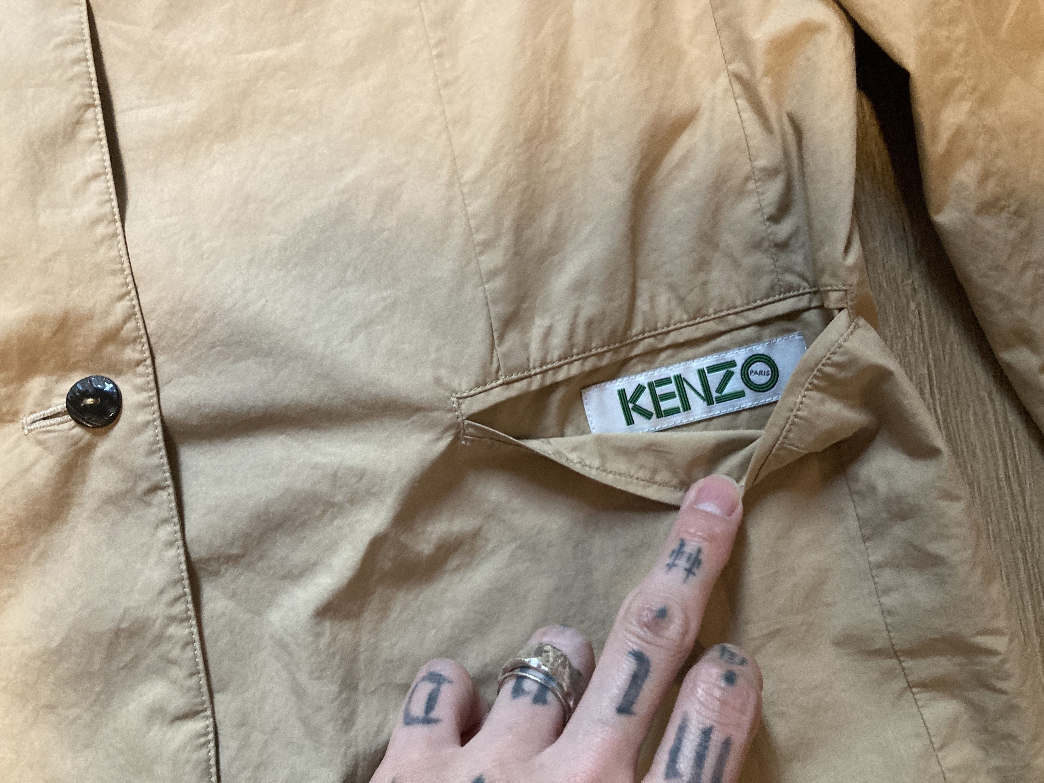 Kenzo Kenzo Fall 2019 Reversible Blazer Regular-Fit Jacket Size US M / EU 48-50 / 2 - 12 Thumbnail