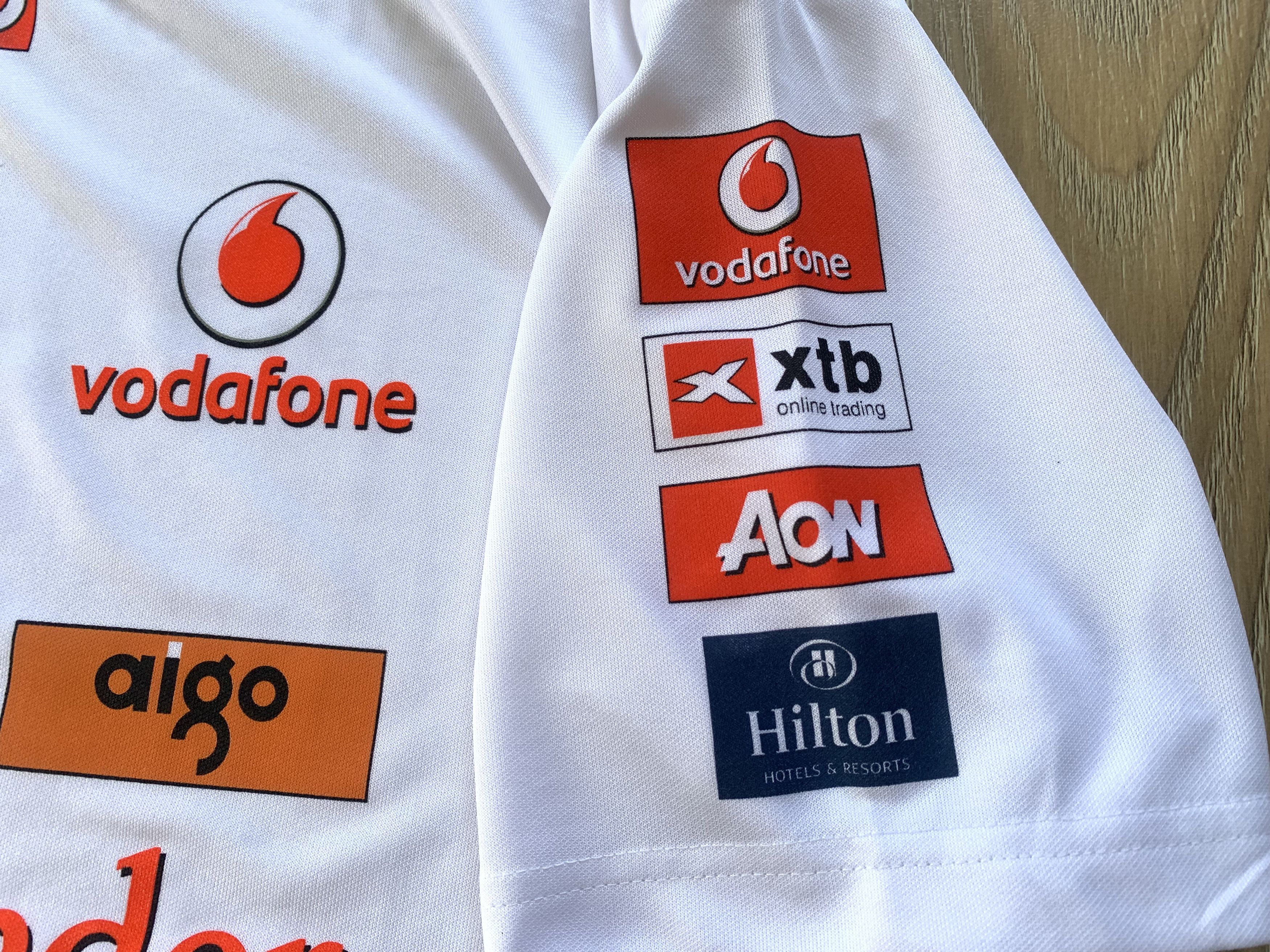 Other Mercedes Benz McLaren Vodafon F1 Racing T-Shirt Formula One Size US XL / EU 56 / 4 - 6 Thumbnail