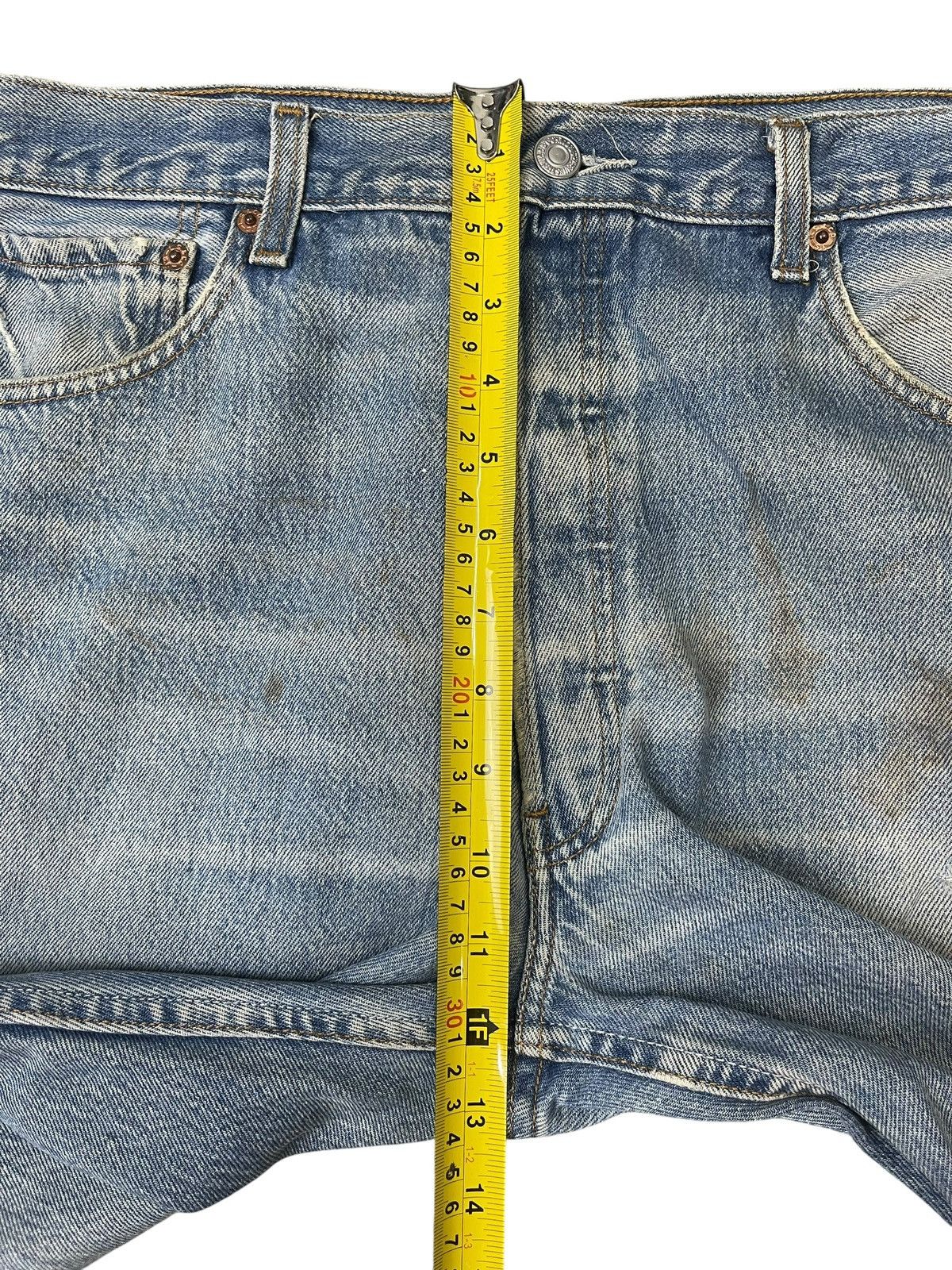 Levi's Vintage Levi’s 501 Jeans Faded Distressed Streetwear Size US 36 / EU 52 - 13 Thumbnail