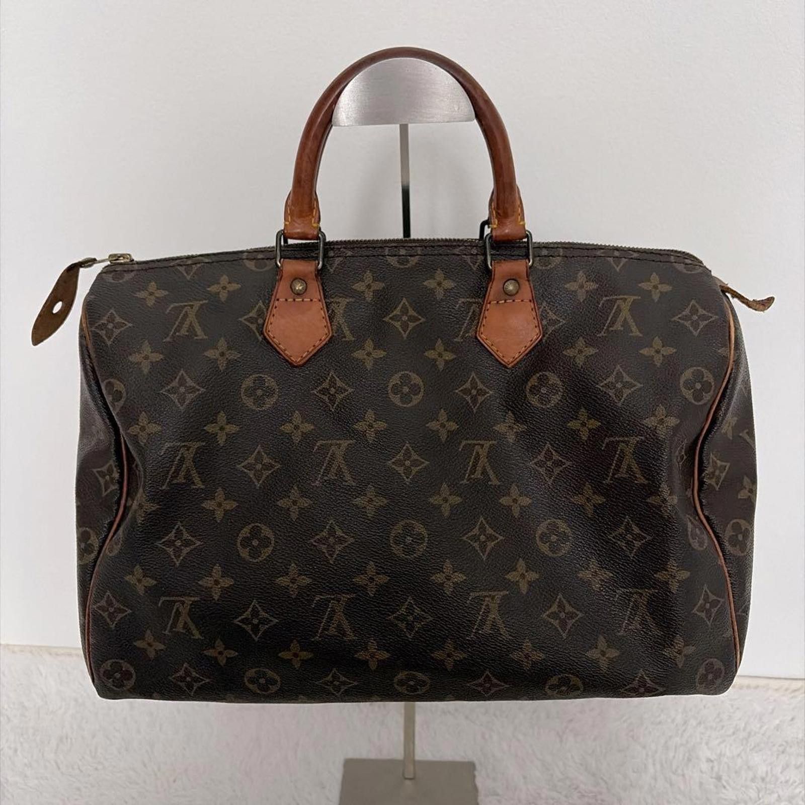 Louis Vuitton Louis Vuitton - Monogram Canvas Speedy 30 Handbag Size ONE SIZE - 9 Thumbnail