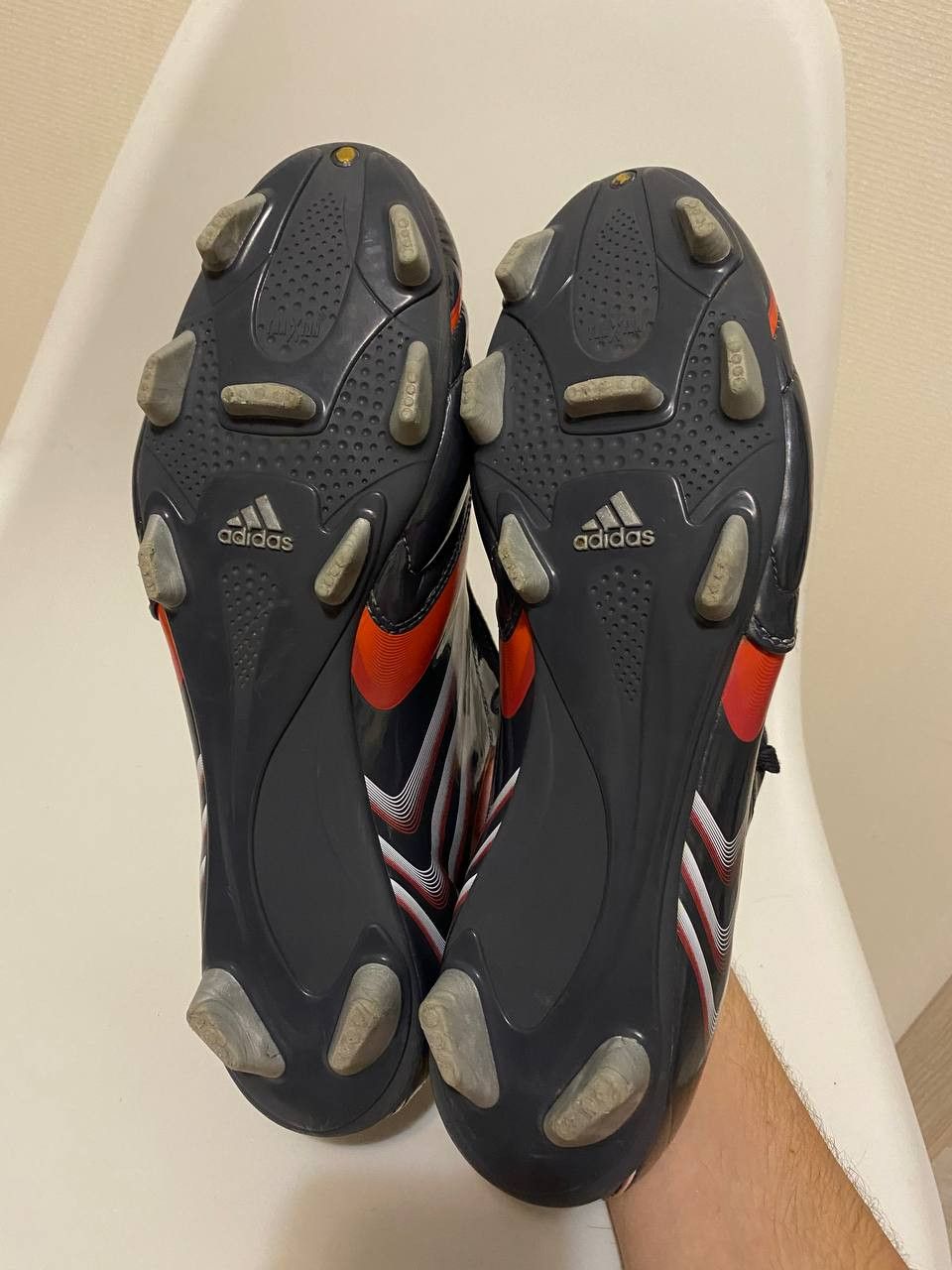 Adidas × Vintage Vintage Adidas +F10 FG Cleats 2006 Soccer Boots size US 10 Size US 13 / EU 46 - 4 Thumbnail