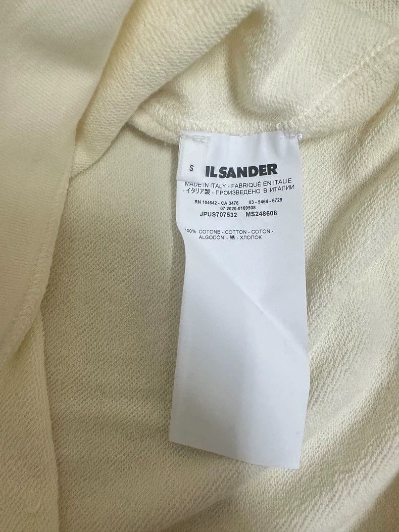 Jil Sander Jil Sander Logo round neck pullover hoodie Size S / US 4 / IT 40 - 4 Thumbnail