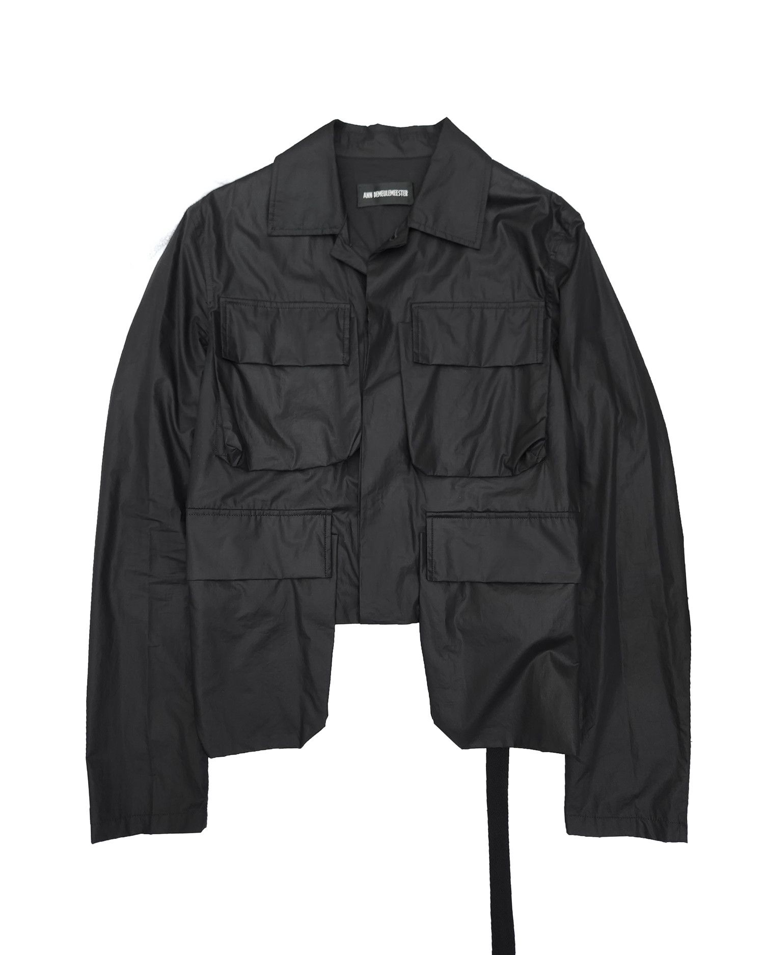 Ann Demeulemeester Ann Demeulemeester "Silvester" Ultra Light Cargo Jacket Size US S / EU 44-46 / 1 - 1 Thumbnail