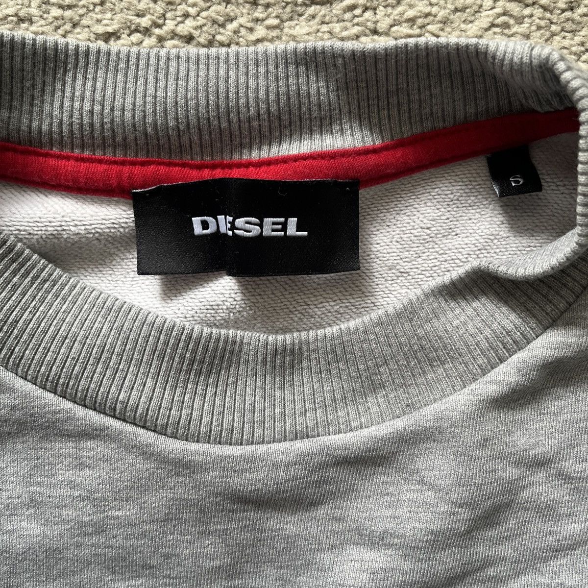 Diesel Diesel Industry Logo Peel Crewneck Sweatshirt Size US S / EU 44-46 / 1 - 3 Thumbnail