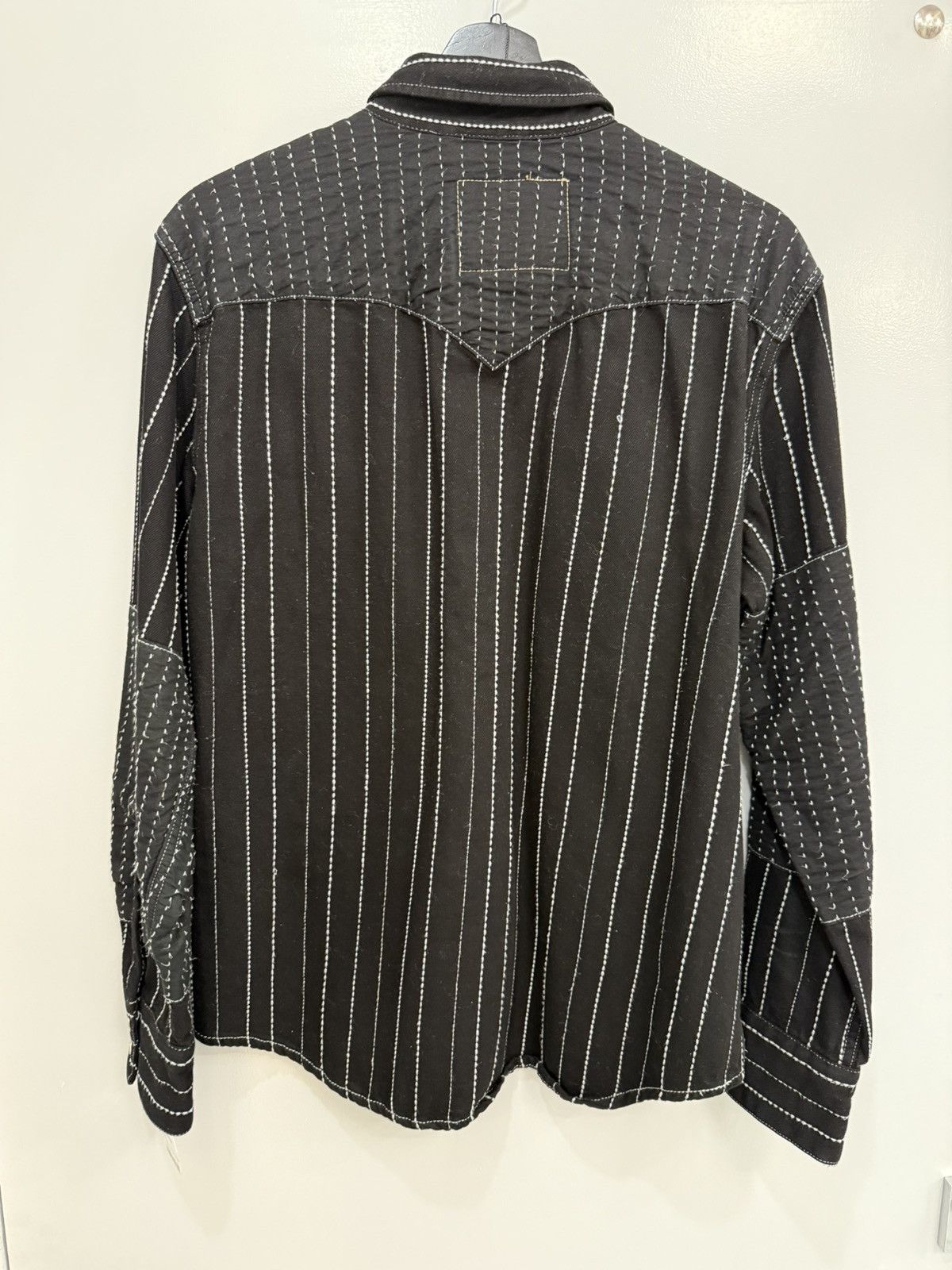 DENIM TEARS Denim Tears Pinstripe Jacket Size US L / EU 52-54 / 3 - 4 Thumbnail