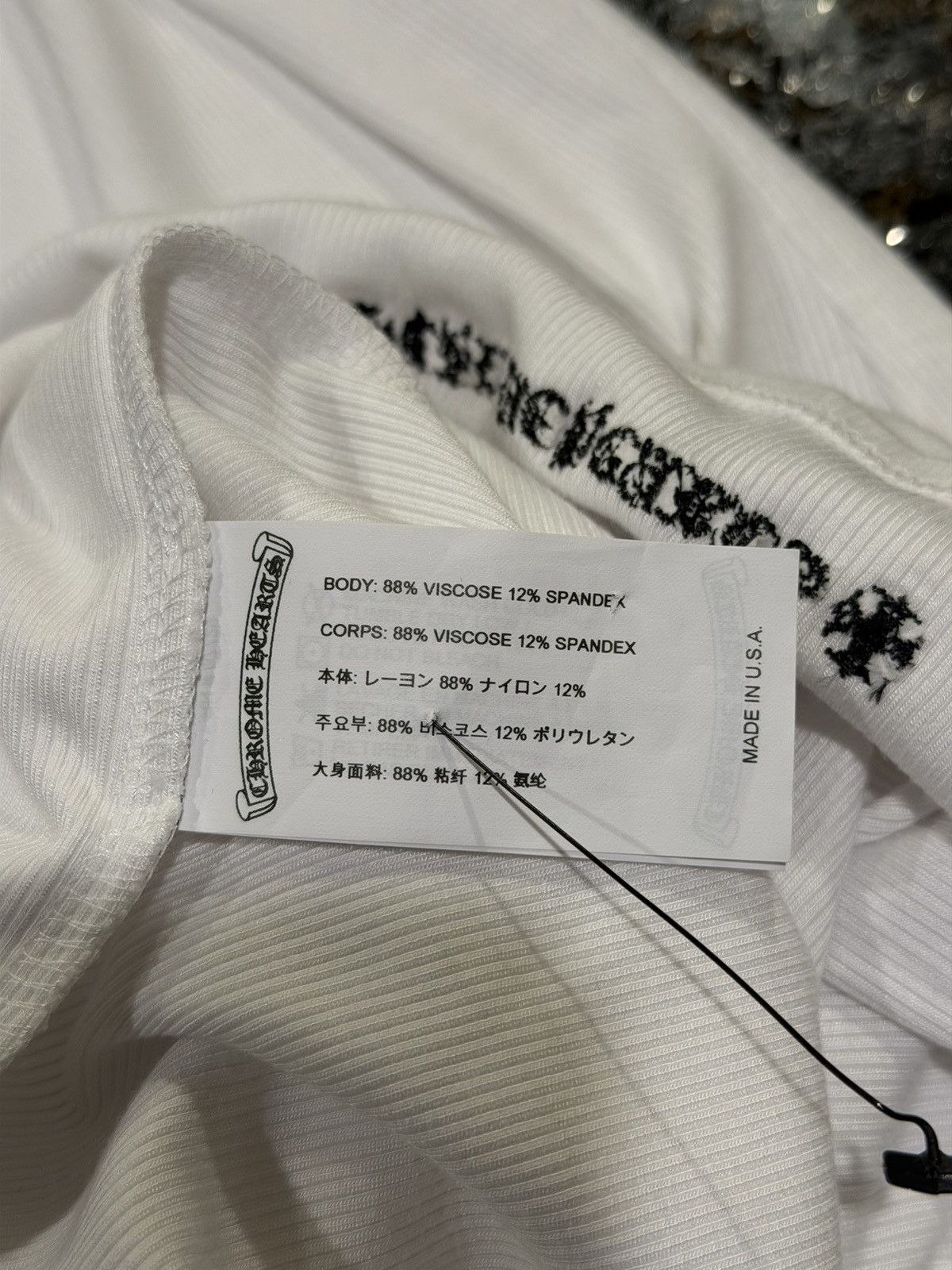 Chrome Hearts Chrome Hearts Polo Y NOT Dagger Embroidered White Dress Size L / US 10 / IT 46 - 14 Thumbnail