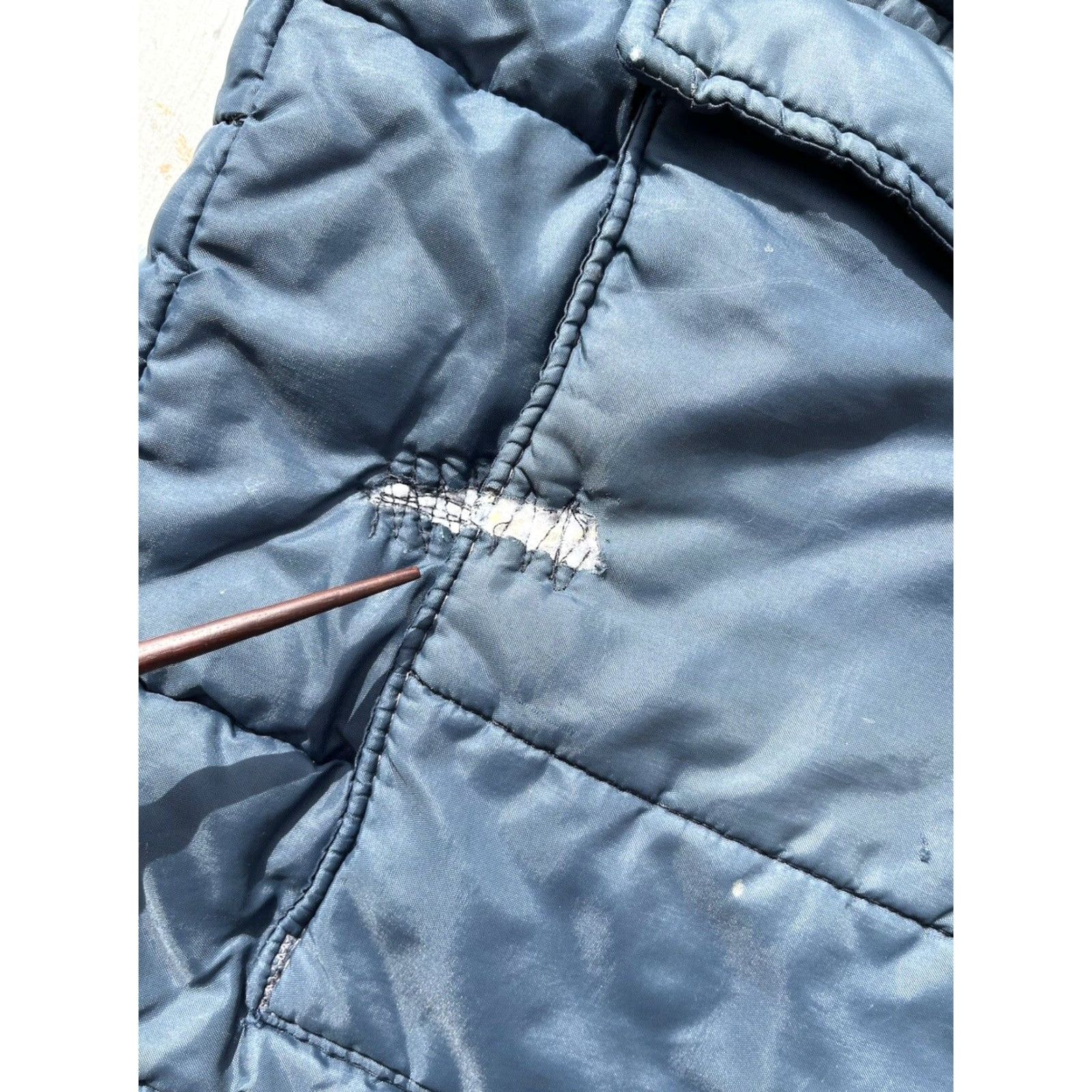 Vintage VINTAGE Swingster Jacket Blue Patch Logo XL Men’s Puffer Trucker Workwear Zip Hoodie? Size US XL / EU 56 / 4 - 6 Thumbnail