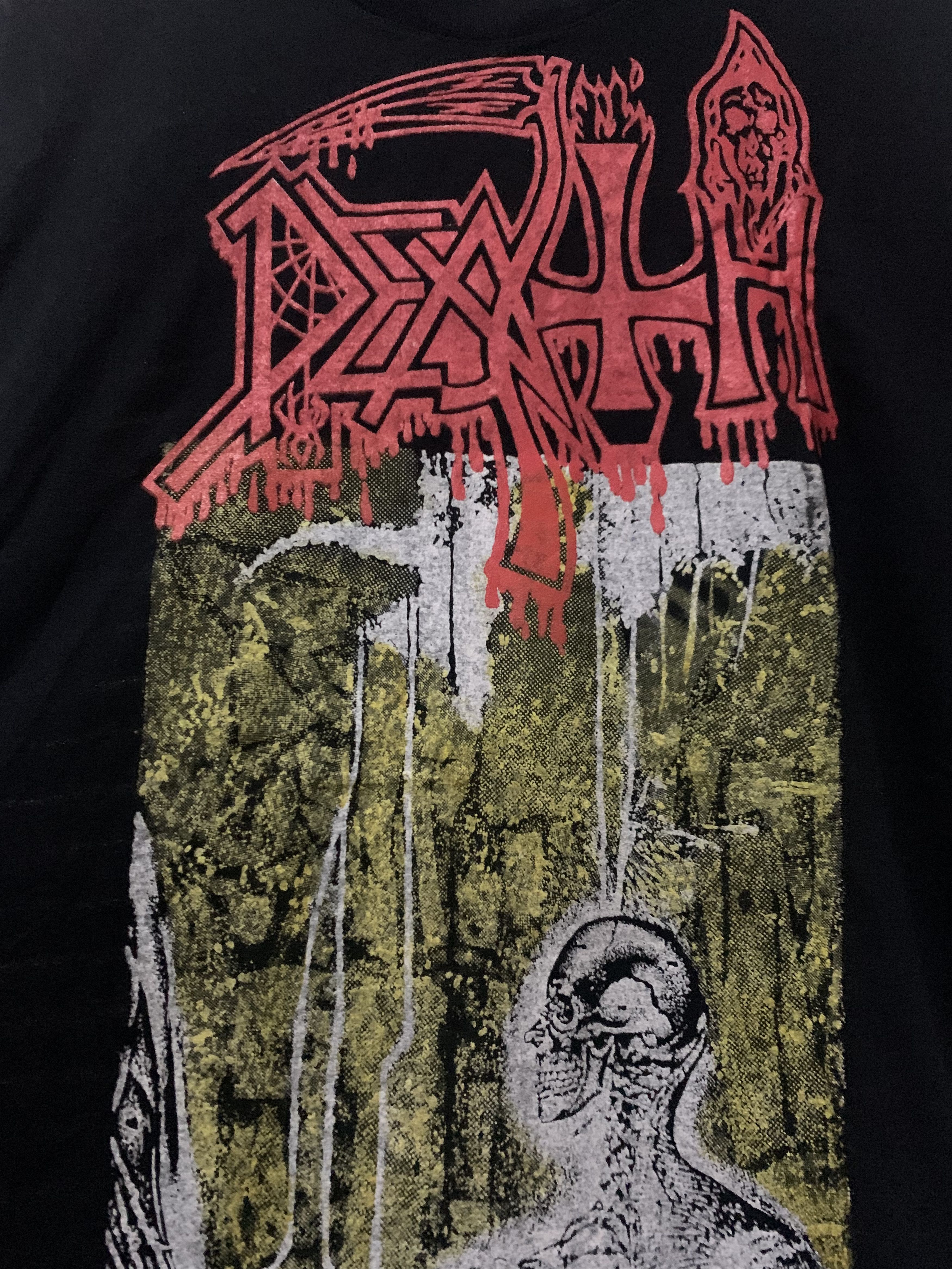 Band Tees 🔥RARE🔥 VINTAGE Death Band 90s human album metal tee rock Size US L / EU 52-54 / 3 - 2 Thumbnail