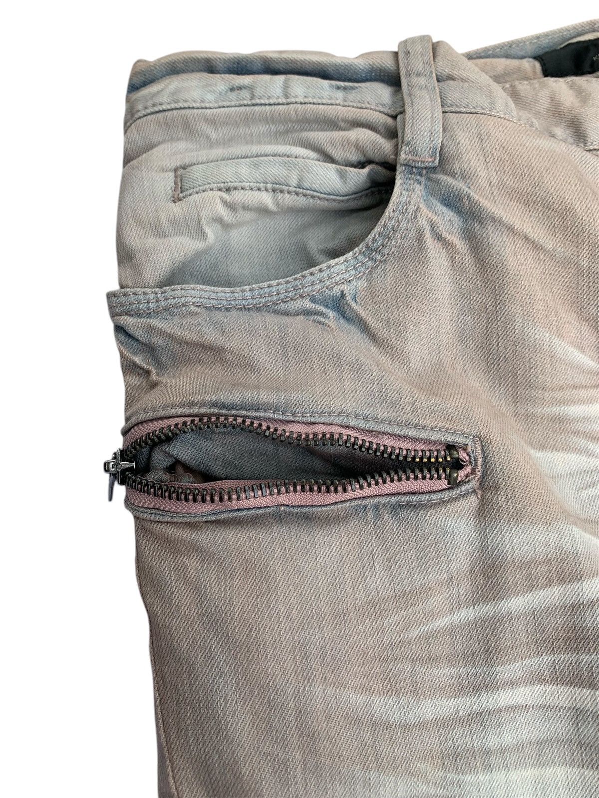 Schlussel Schlussel Biker Denim Pants Jeans W30 Size US 31 - 10 Thumbnail