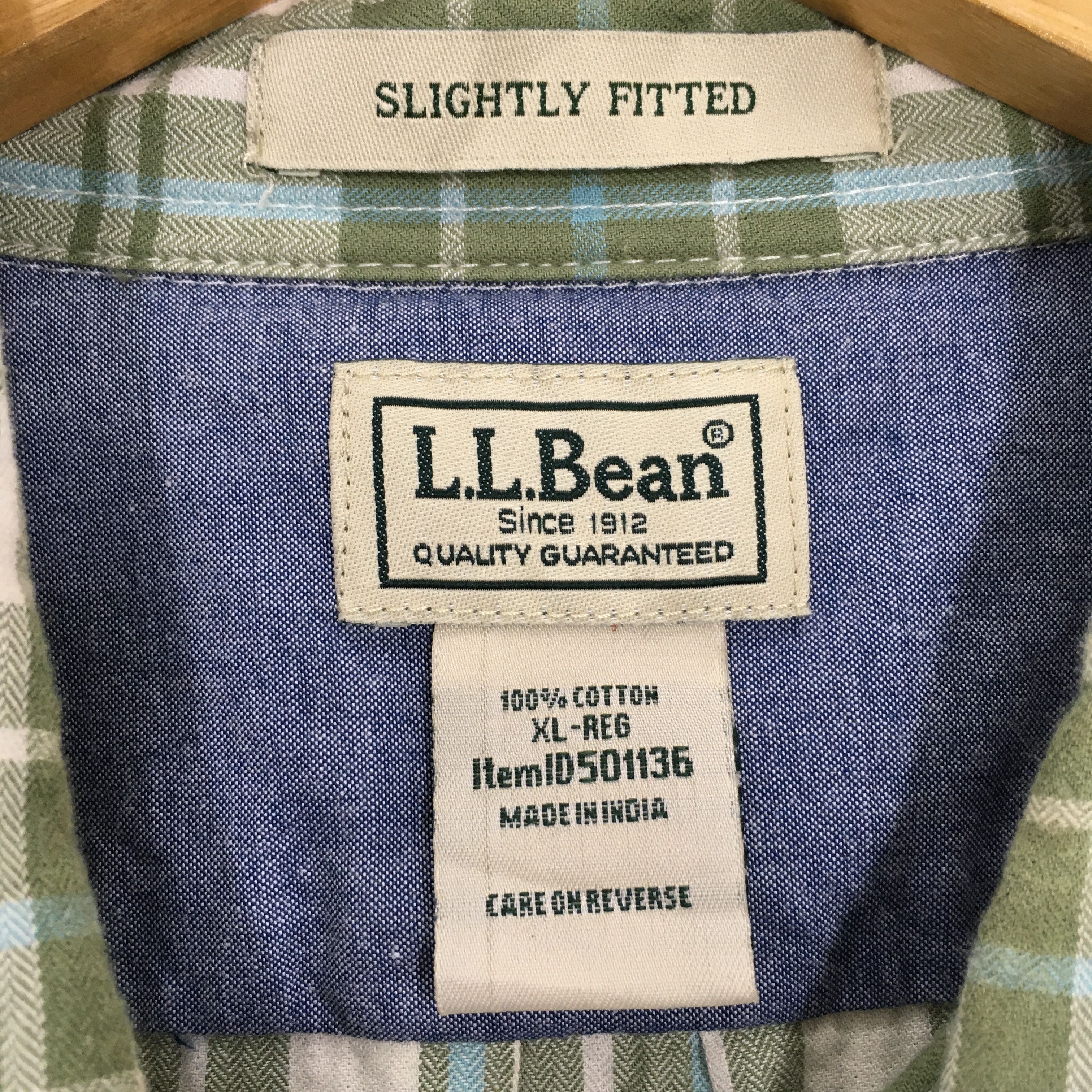 Flannel × L.L. Bean × Vintage Vintage LL Bean Checkered Flannel Cotton Shirt XLarge Size US XL / EU 56 / 4 - 5 Thumbnail