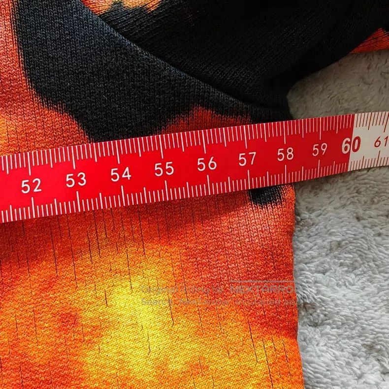 Givenchy Givenchy Men's Flame Hoodie - Full Flame Design - Essentia Size US S / EU 44-46 / 1 - 8 Thumbnail