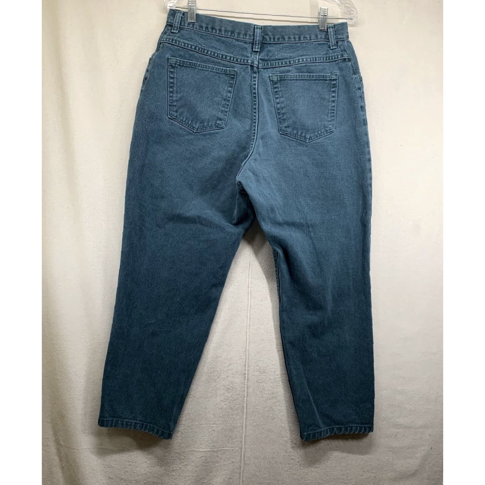 Wrangler VINTAGE Wrangler Jeans Denim 1980s Women's 32x26 USA Made Green High-Rise Mom Fit 5-Pocket Size 24" / US 00 / IT 34 - 2 Thumbnail