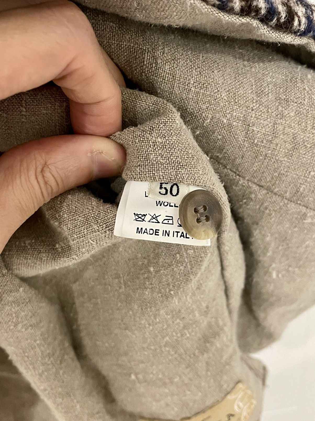 Fortela Fortela patchwork waistcoast Size 38R - 4 Thumbnail