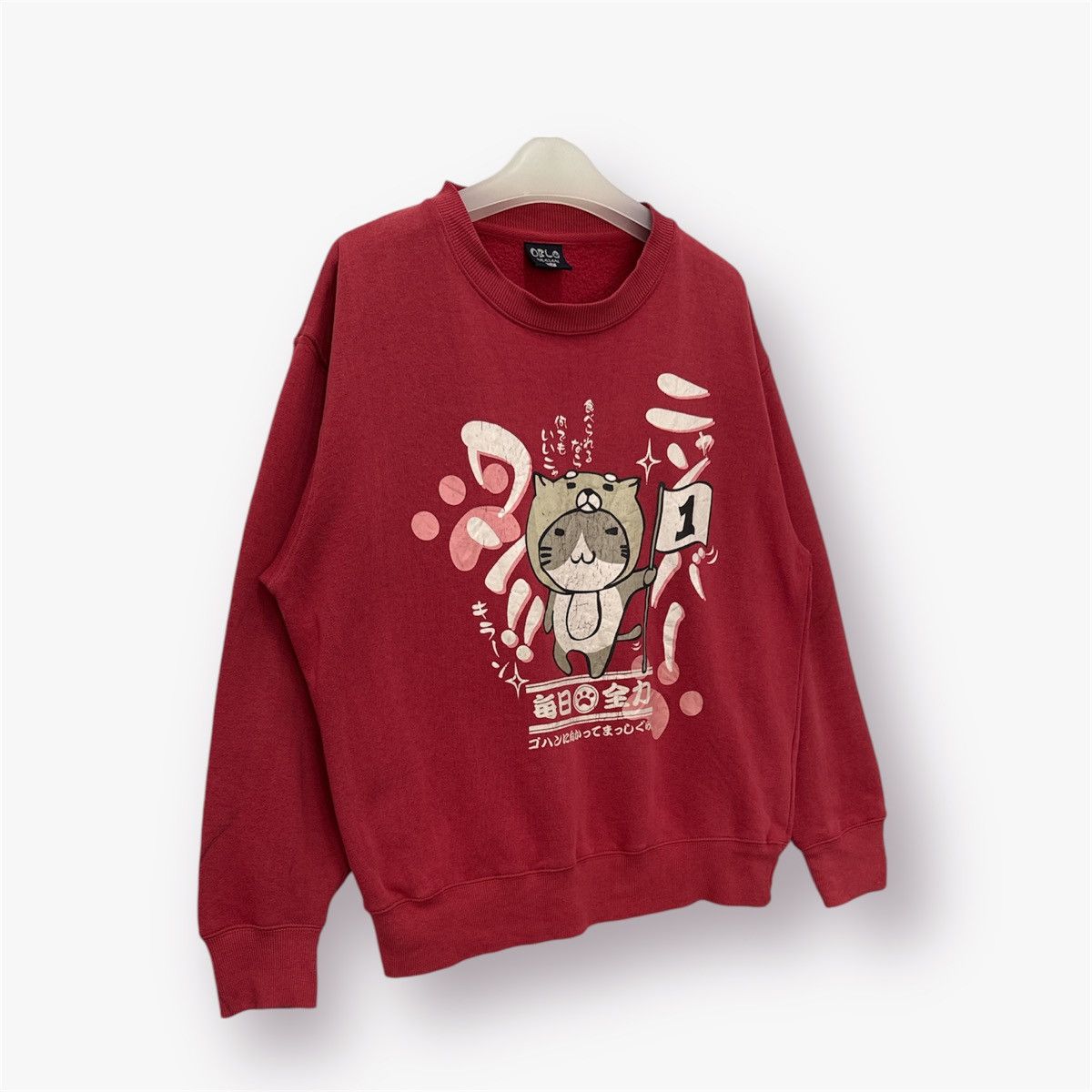 Cartoon Network × Japanese Brand Vintage OBLO DESIGN Japan Sweatshirt - M Size US M / EU 48-50 / 2 - 3 Thumbnail
