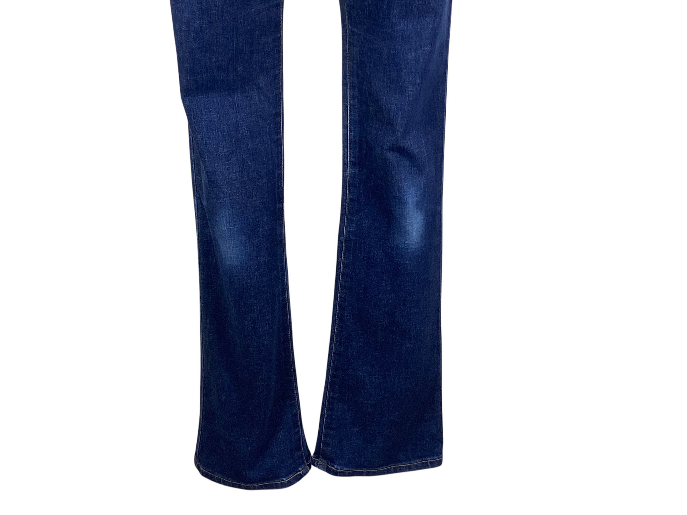 Edwin Mid Rise Women Flare Jeans Size 28" / US 6 / IT 42 - 4 Thumbnail