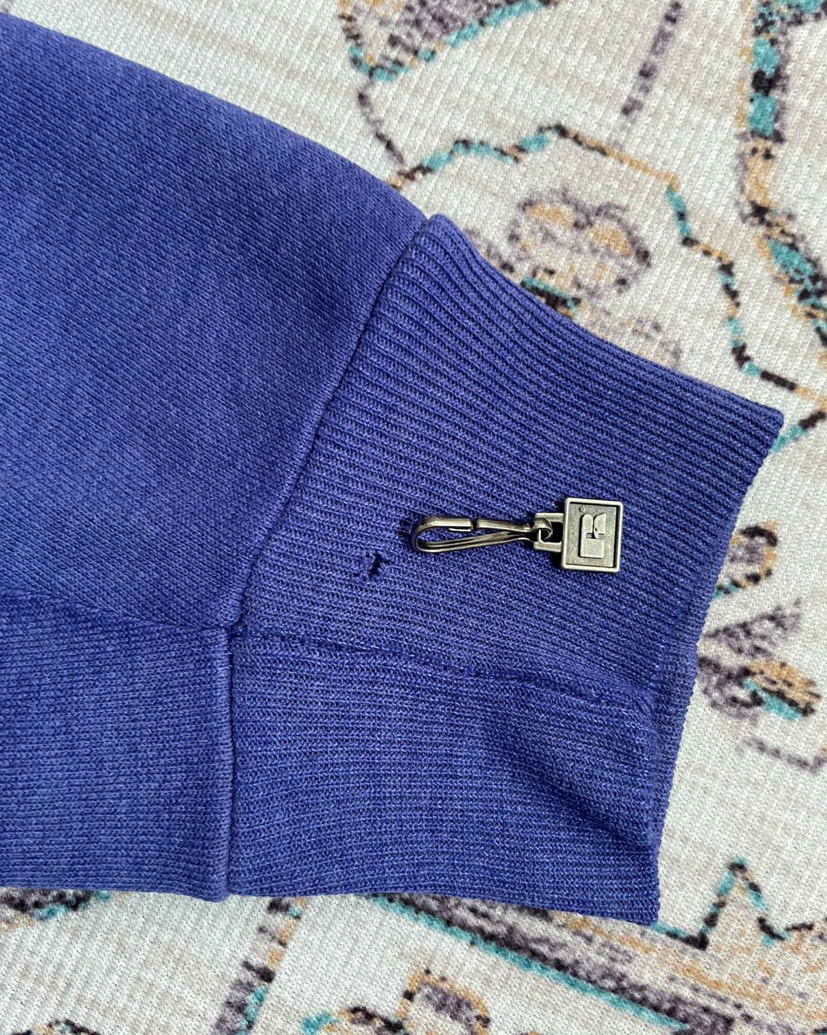 Russell Athletic × Vintage Vintage 90s Royal Blue Russell Athletic Hoodie Size US L / EU 52-54 / 3 - 7 Thumbnail
