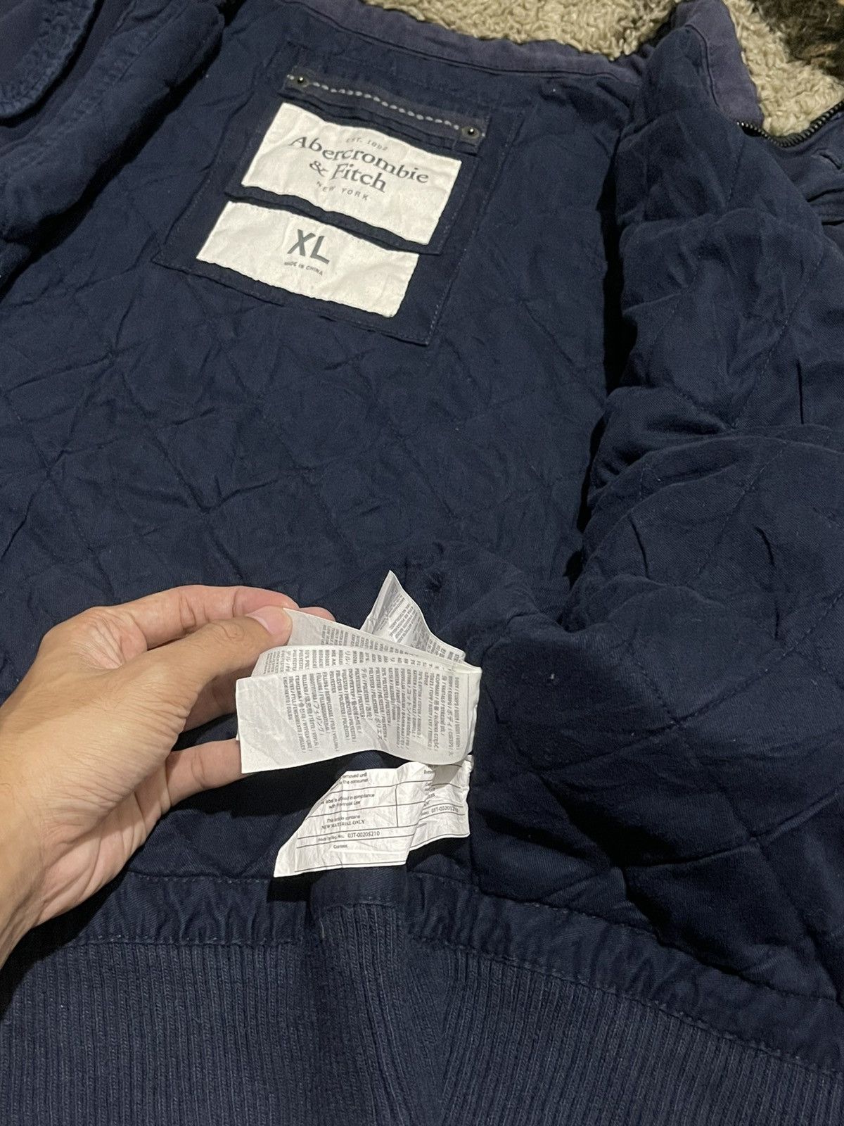 Abercrombie & Fitch Vintage🔥Abercrombie & Fitch Fauxfur Rare. Size US XL / EU 56 / 4 - 12 Thumbnail