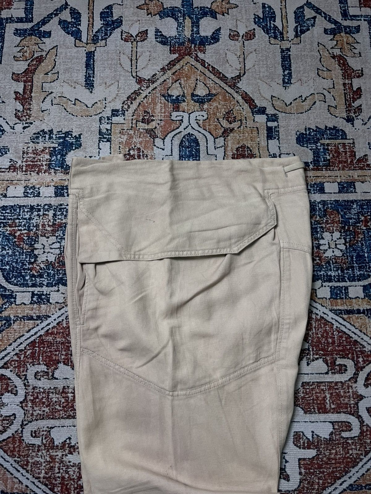 Marithe + Francois Girbaud Le Casual De Marithe Francois Girbaud Long Pants Big Pocket Size US 31 - 7 Thumbnail