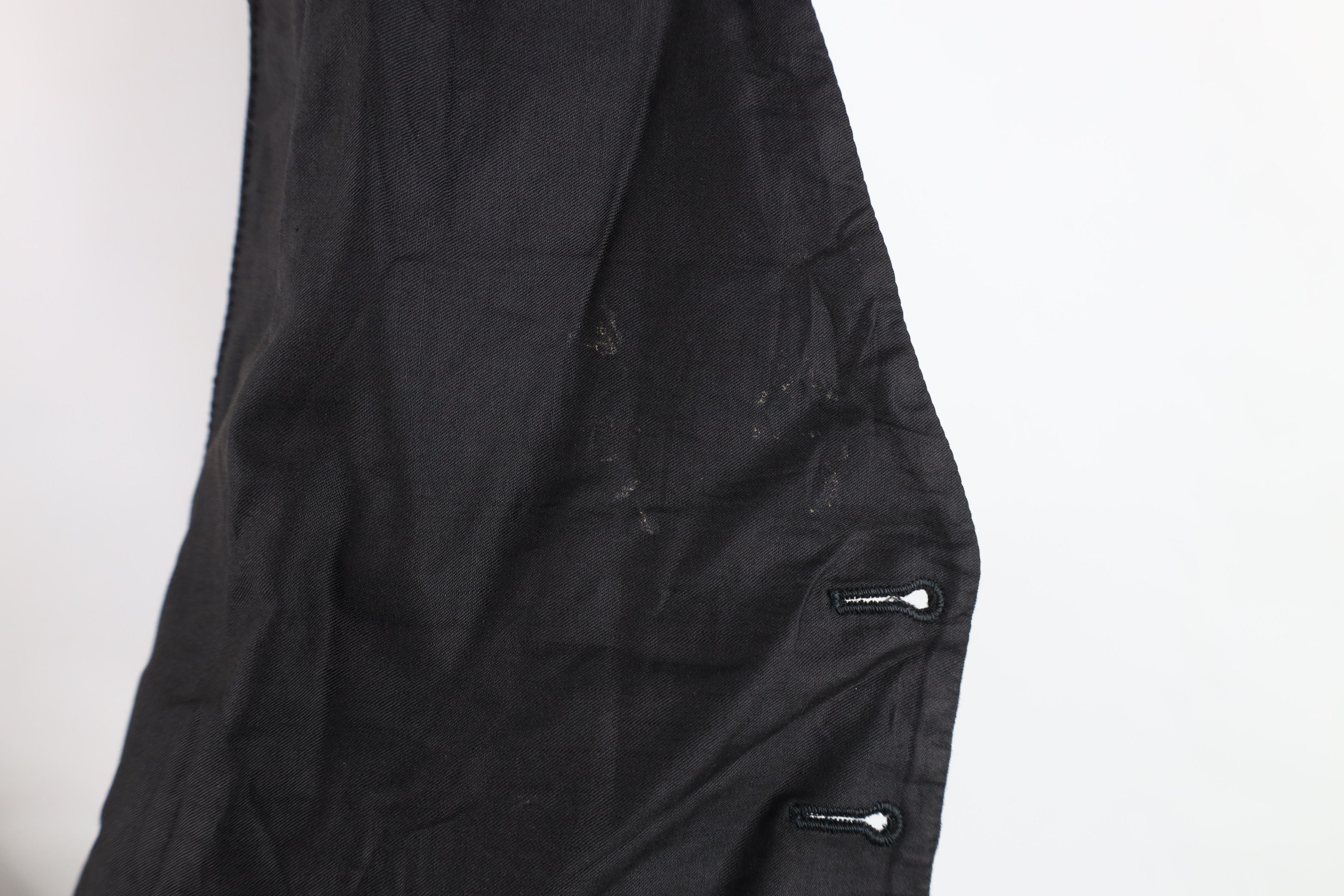 Vintage Vintage 30s 40s Rockabilly Gabardine Satin Trim Suit Vest Size US XL / EU 56 / 4 - 11 Thumbnail
