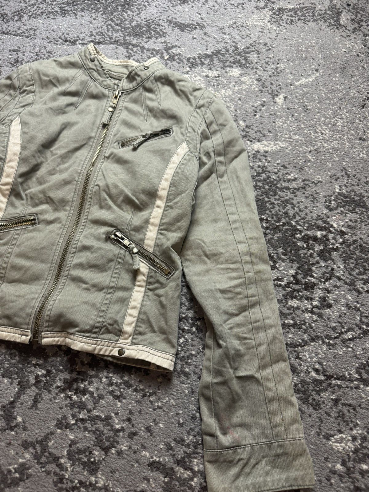 If Six Was Nine × Vintage Vintage Y2K Chief Biker L.G.B Style Moto Opium Jacket Size US XL / EU 56 / 4 - 2 Thumbnail