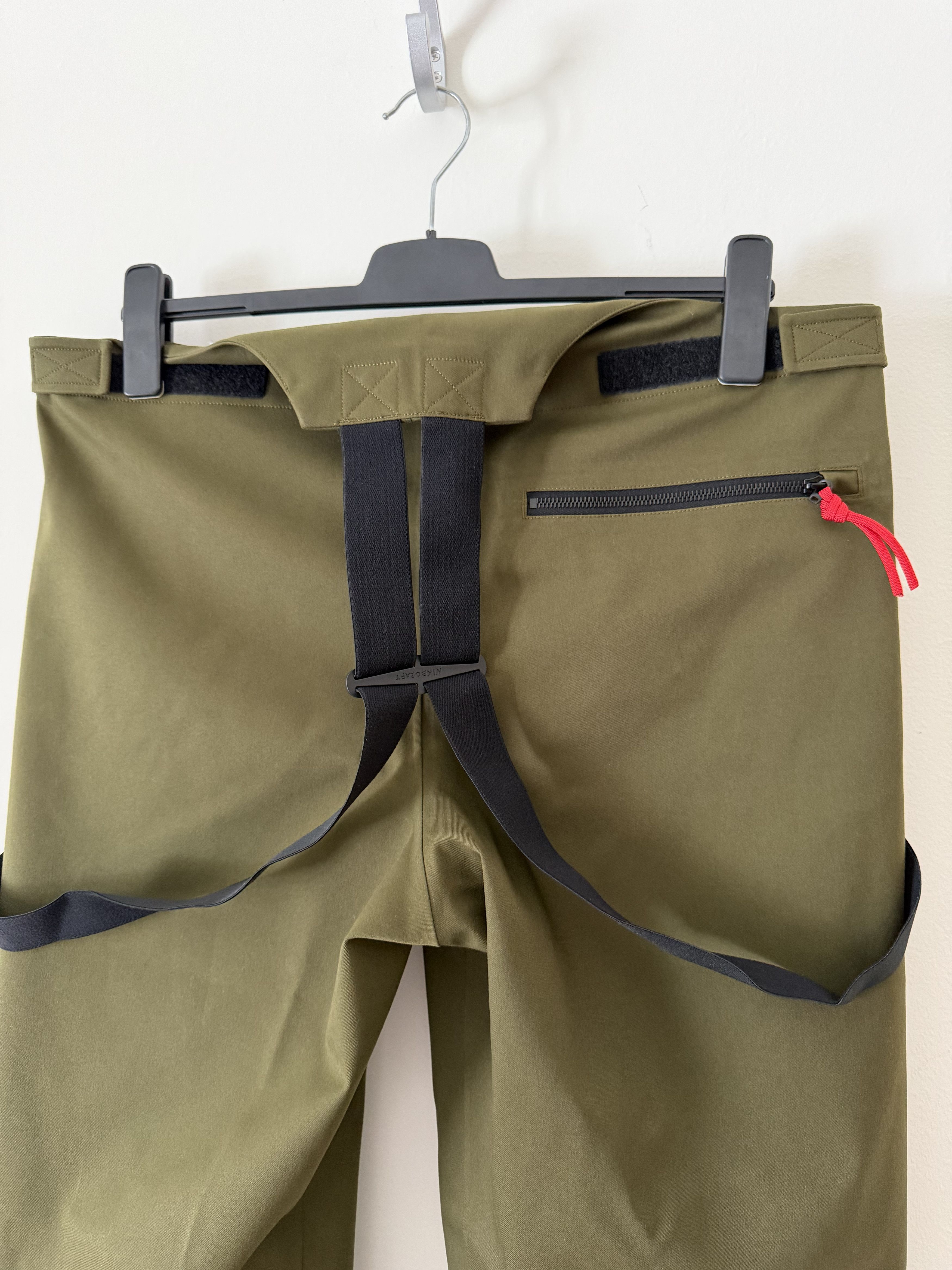 Nike × Tom Sachs Tom Sachs Nike Foul Weather Trousers in Olive Green Size US 32 / EU 48 - 6 Thumbnail