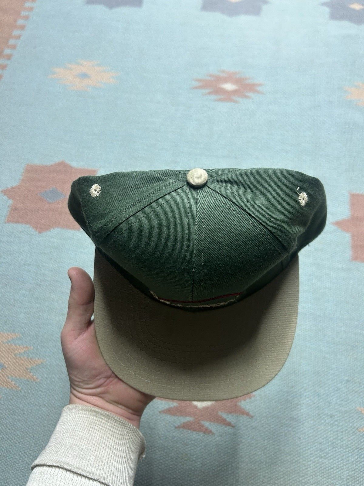 Vintage Vintage SnapBack hat Branson Missouri country music green Size ONE SIZE - 3 Thumbnail