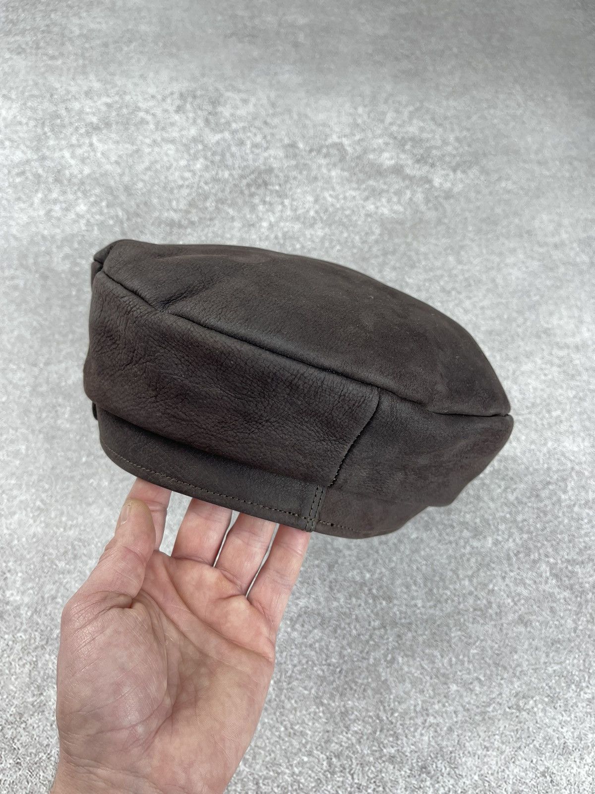 Designer × Vintage Muetzenmacher leather hat One Size Size ONE SIZE - 6 Thumbnail