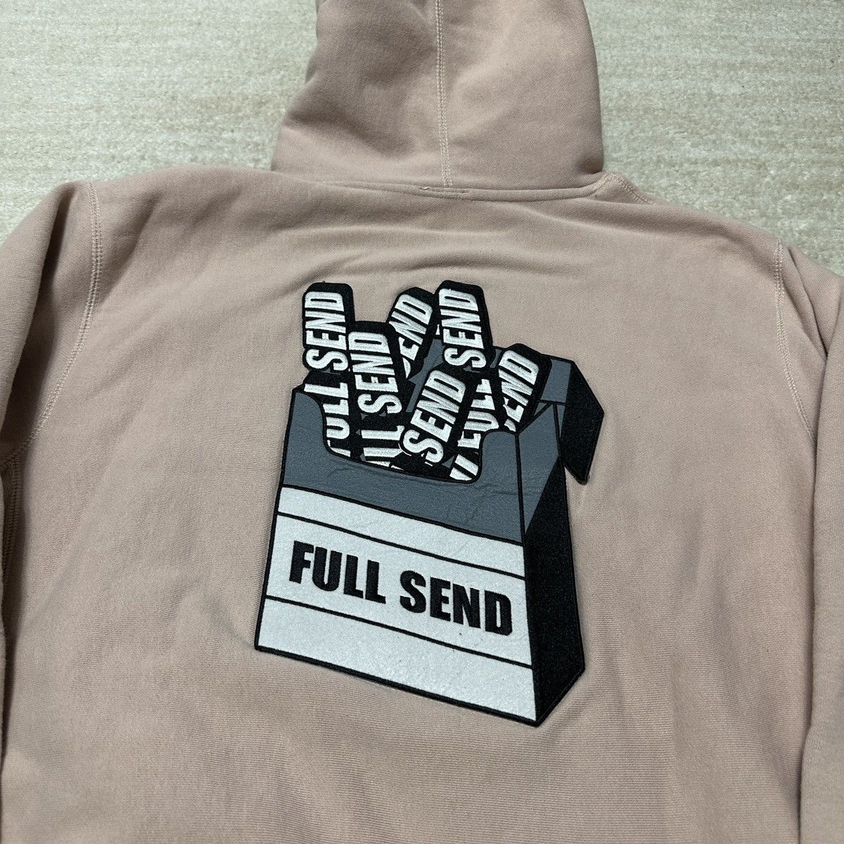 Full Send Full Send Nelk Dart Pack Hoodie Pink November 2020 Drop XL Size US XL / EU 56 / 4 - 2 Thumbnail