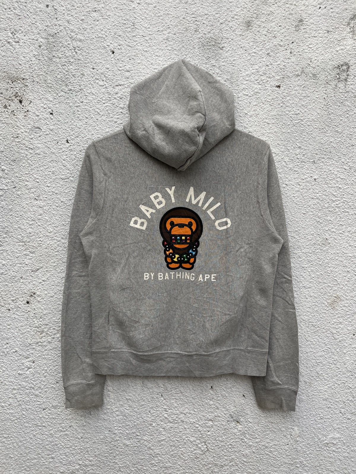 Bape 2008 Bape Baby Milo Full-zip Hoodie Size S / US 4 / IT 40 - 1 Thumbnail