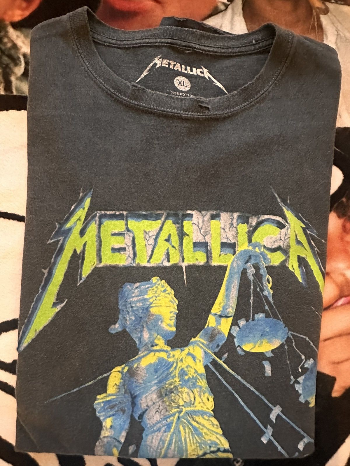 Metallica Metallica and Justice For All Tee Size US XL / EU 56 / 4 - 1 Thumbnail