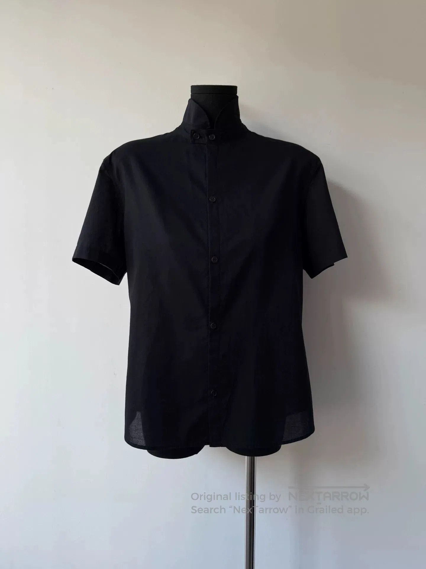 Y's yohji yamamoto y's black short sleeve shirt. Size US M / EU 48-50 / 2 - 1 Thumbnail