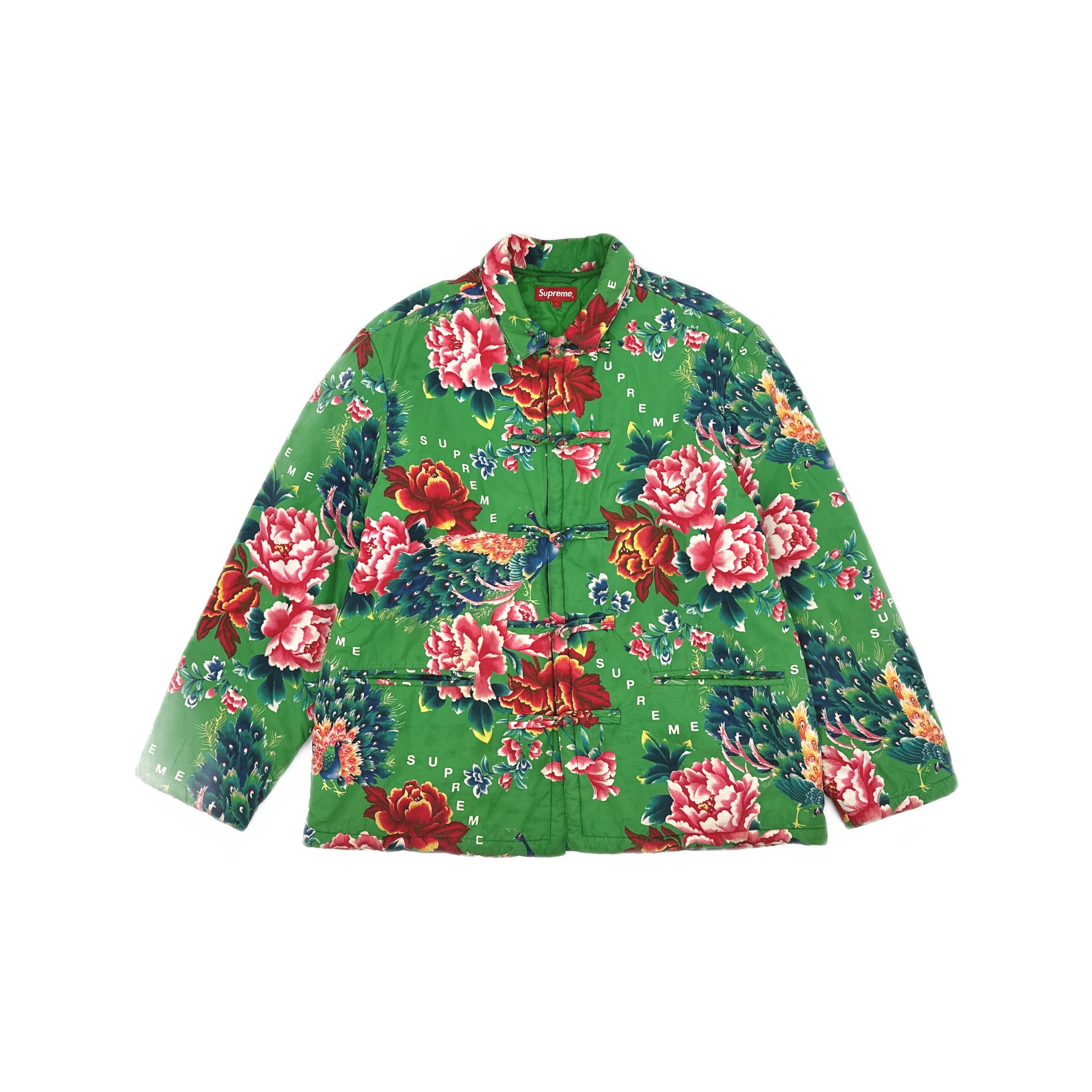Supreme Supreme Peacock Floral Print Jacket Size L Size US L / EU 52-54 / 3 - 1 Thumbnail
