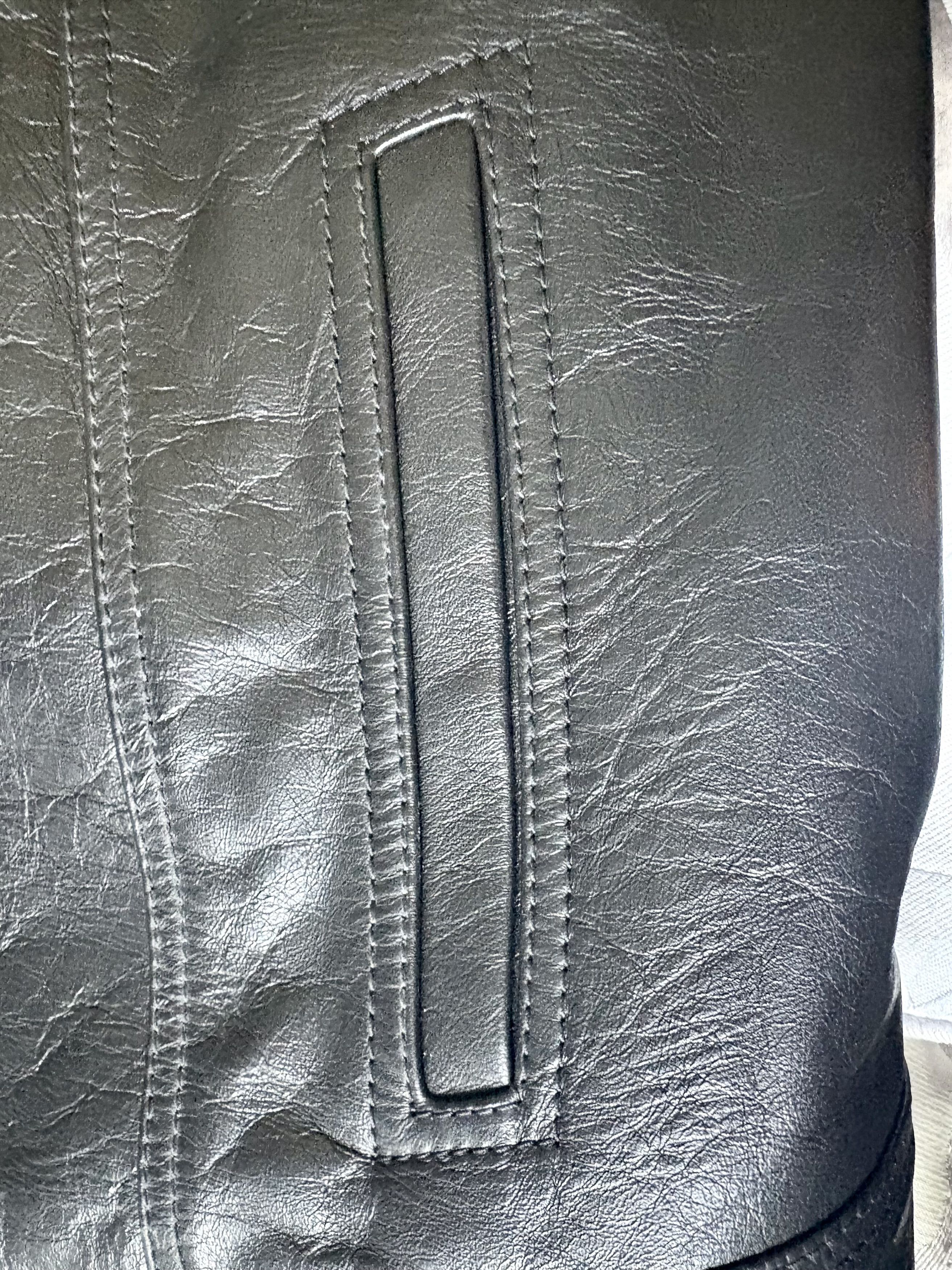 Saint Laurent Paris Saint Laurent Leather Studded Jacket Size XS / US 0-2 / IT 36-38 - 7 Thumbnail
