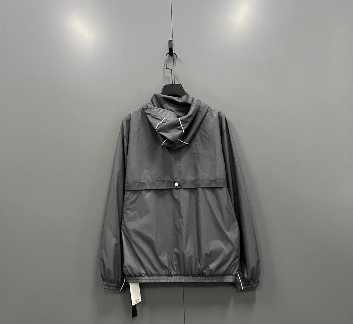 Thom Browne Thom Browne Nylon Half-Zip Hooded Jacket J41 Size US S / EU 44-46 / 1 - 2 Thumbnail