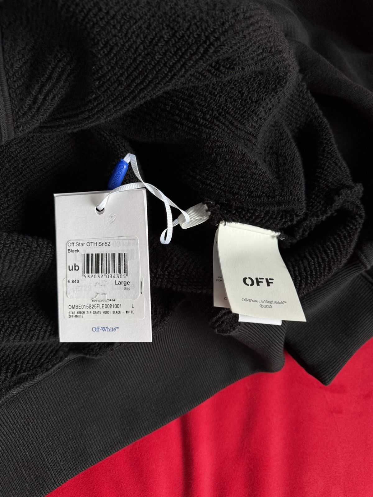 Off-White Off-White Star Arrow Skate Zip Hoodie Size US L / EU 52-54 / 3 - 6 Thumbnail