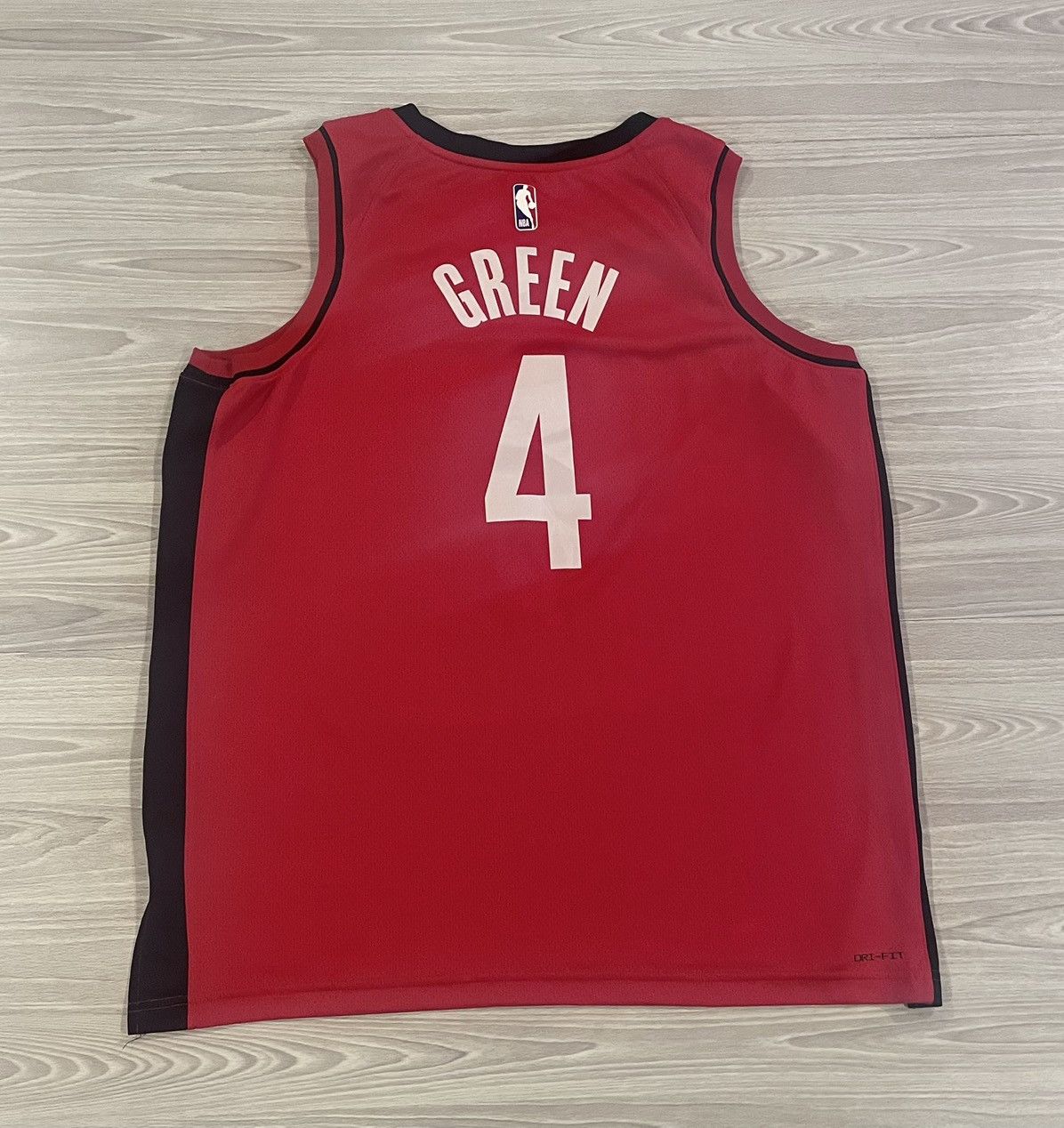 Nike Nike Houston Rockets Icon Jalen Green #4 Jersey Red Men’s XL Size US XL / EU 56 / 4 - 6 Thumbnail